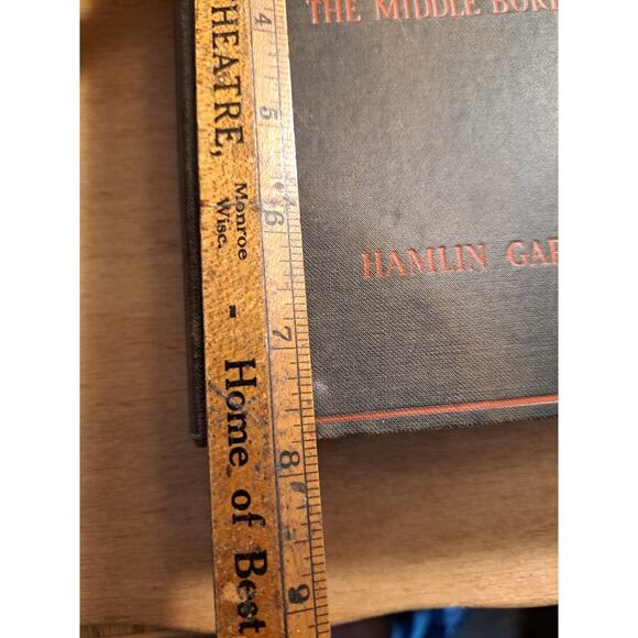 Trail- Makers of the Middle Border by Hamlin Garland 1926 Vintage Antique Book - Picture 11 of 11